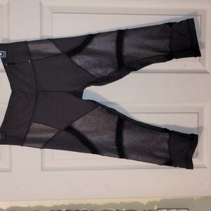 Calia shine cropped leggings sz med